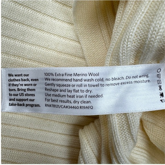 Eileen Fisher Sweater Extra Fine Merino Wool Striped Pullover 1X 2X Old Money - Picture 3 of 6